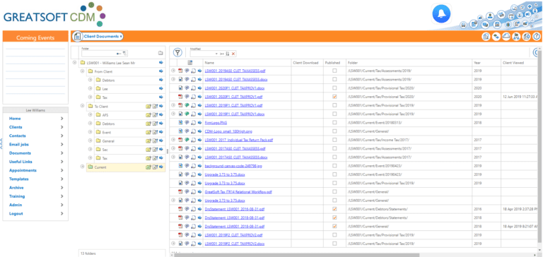 Secure Client Portal